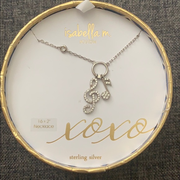 Isabella M. Boston Sterling Silver Neckalce - Picture 3 of 4